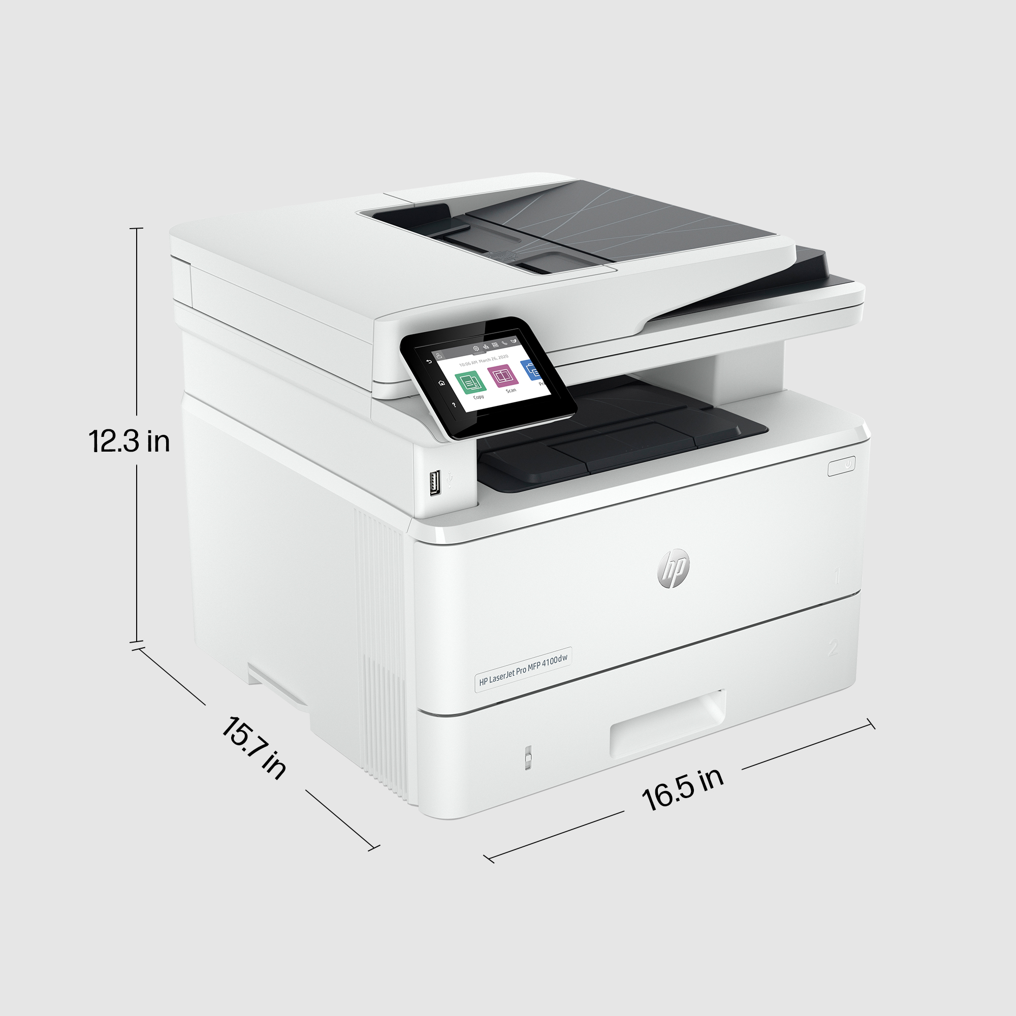 HP LaserJet Pro MFP 4101fdn Printer with Fax, AI-enabled - Image 2